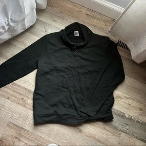 Black PINK sherpa lined sweater